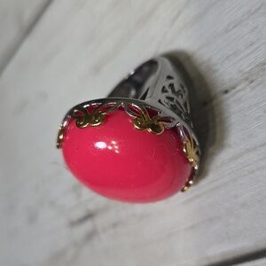 Plunder Pink and Gold Accent Ring